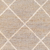 The Bermuda rug is hand woven from 100% jute. 