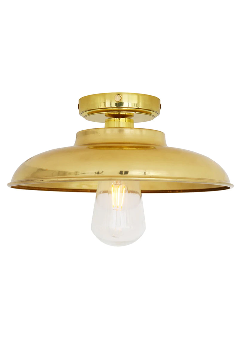 Darya Industrial Brass Ceiling Light
