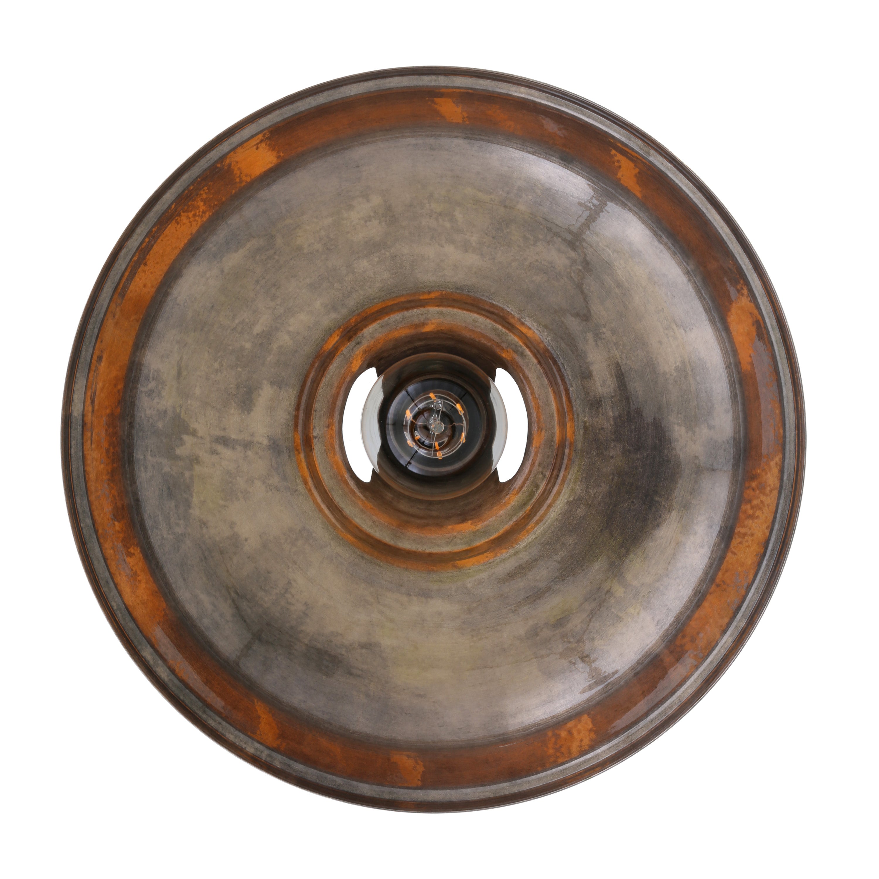 Geneva Industrial Flush Ceiling Light