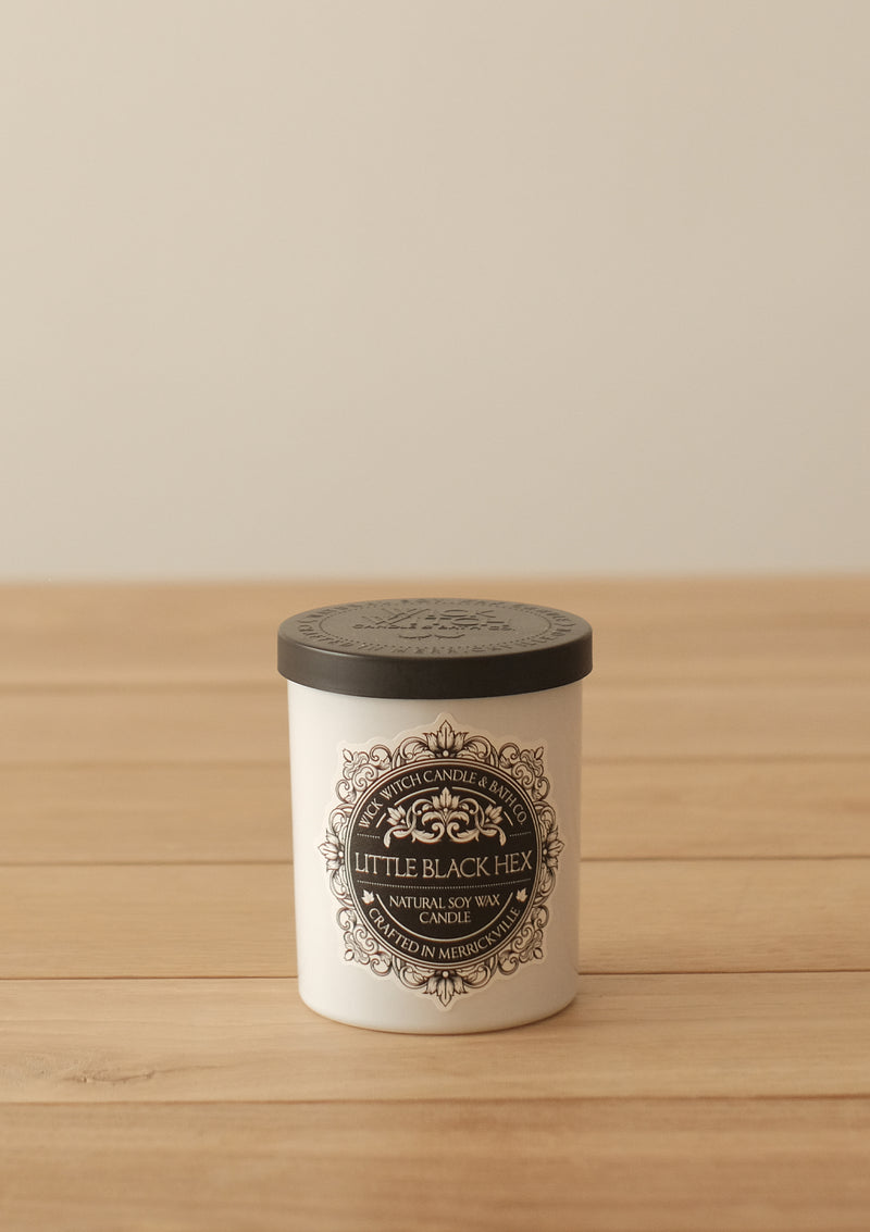 Little Black Hex Natural Soy Candle