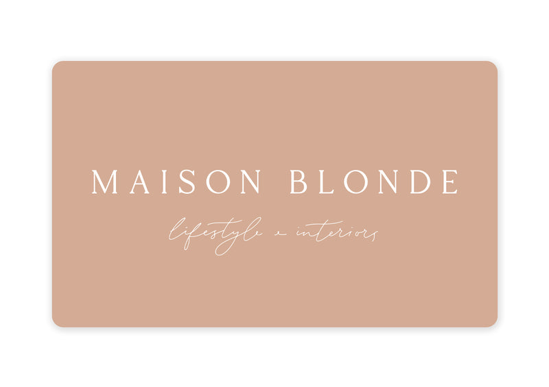 Maison Blonde Gift Card