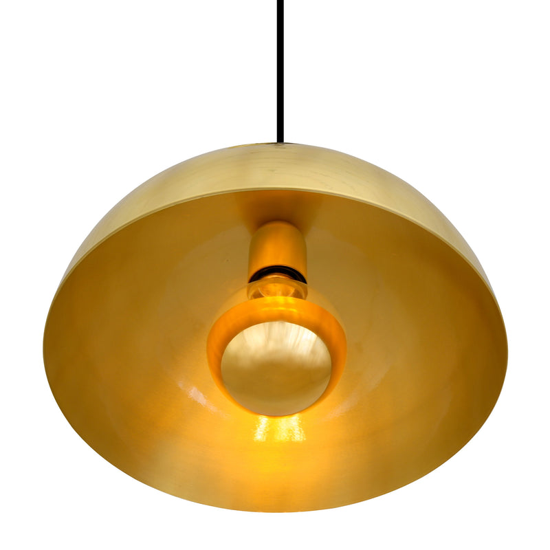 Maua Brass Dome Pendant Light (2 sizes)