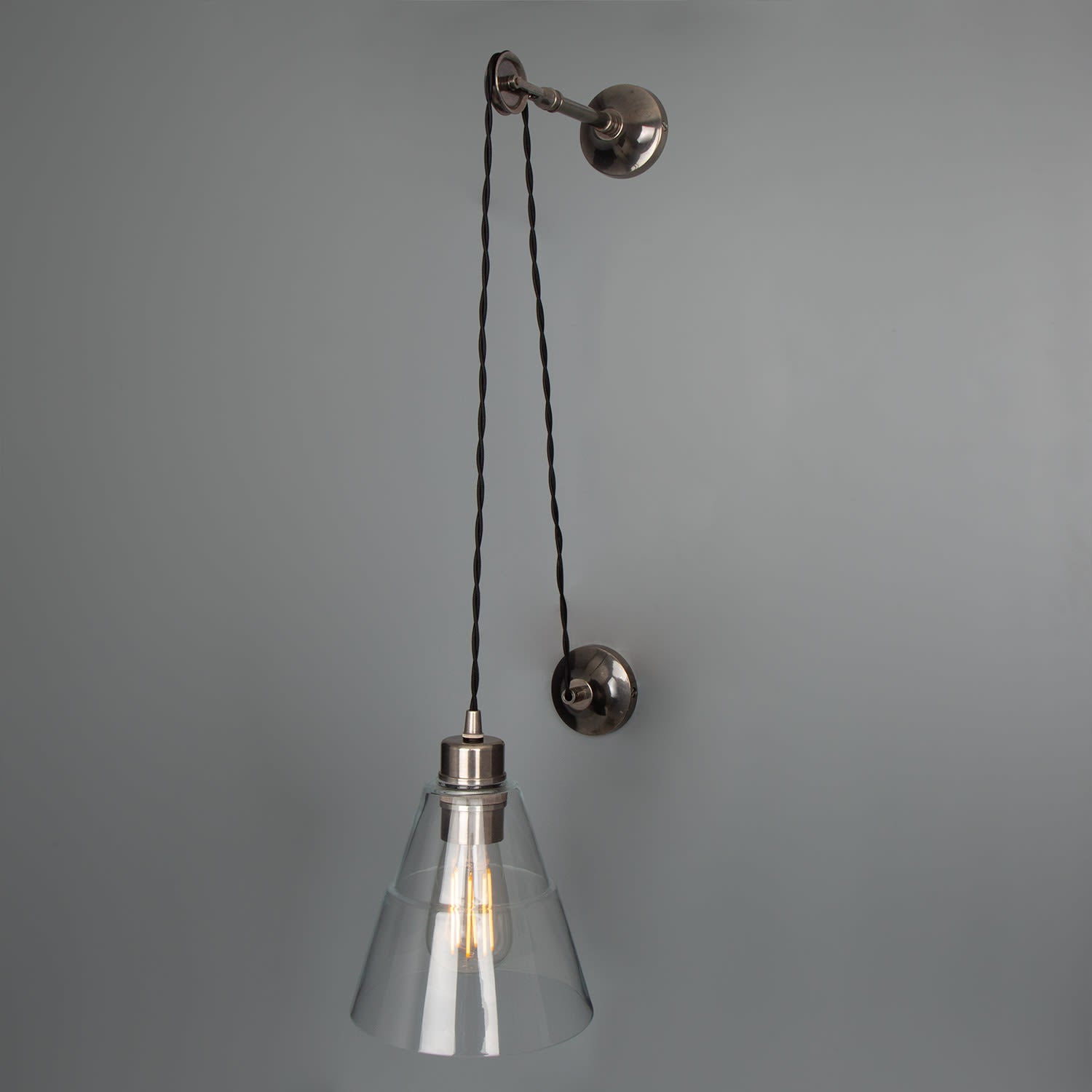 Rigale Coolie Pulley Wall Light