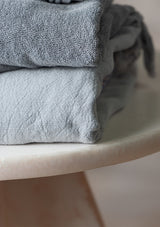 Pale Grey Vintage Wash Hand Towel
